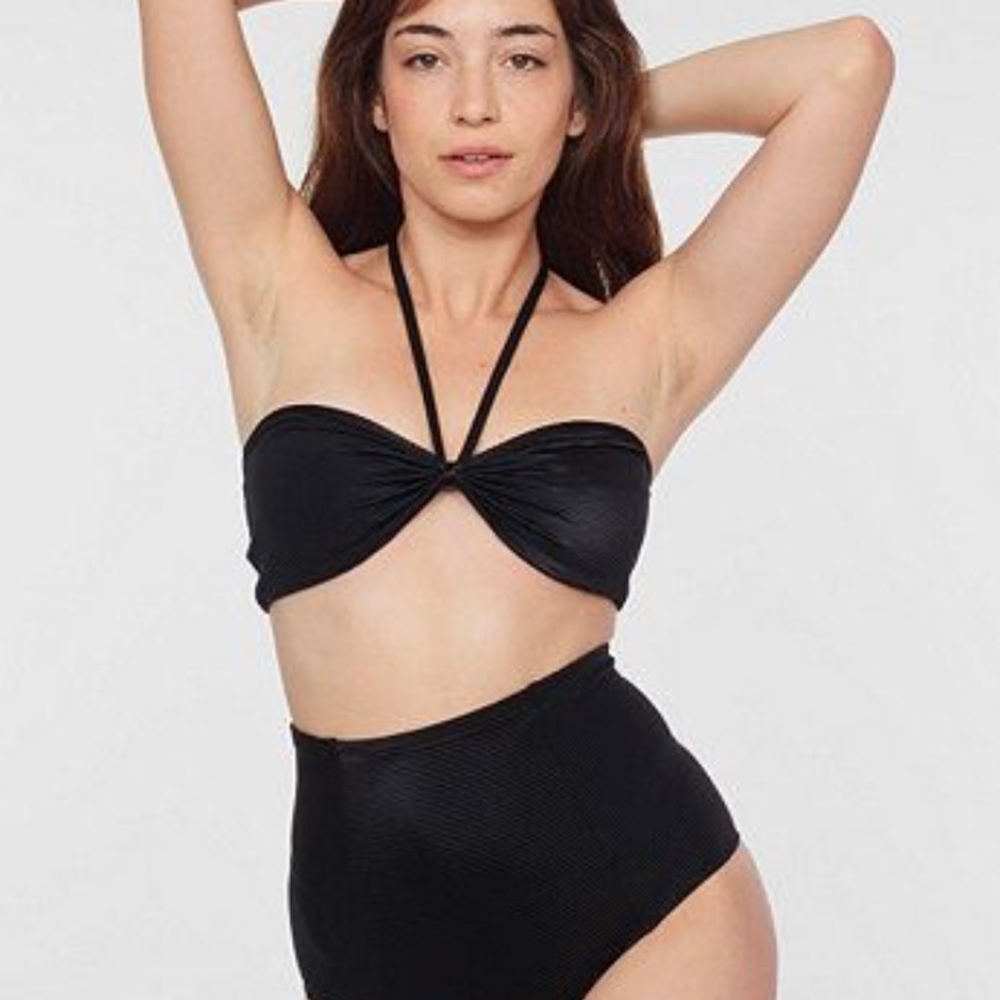 American Apparel  High Waisted Bikini Bottom